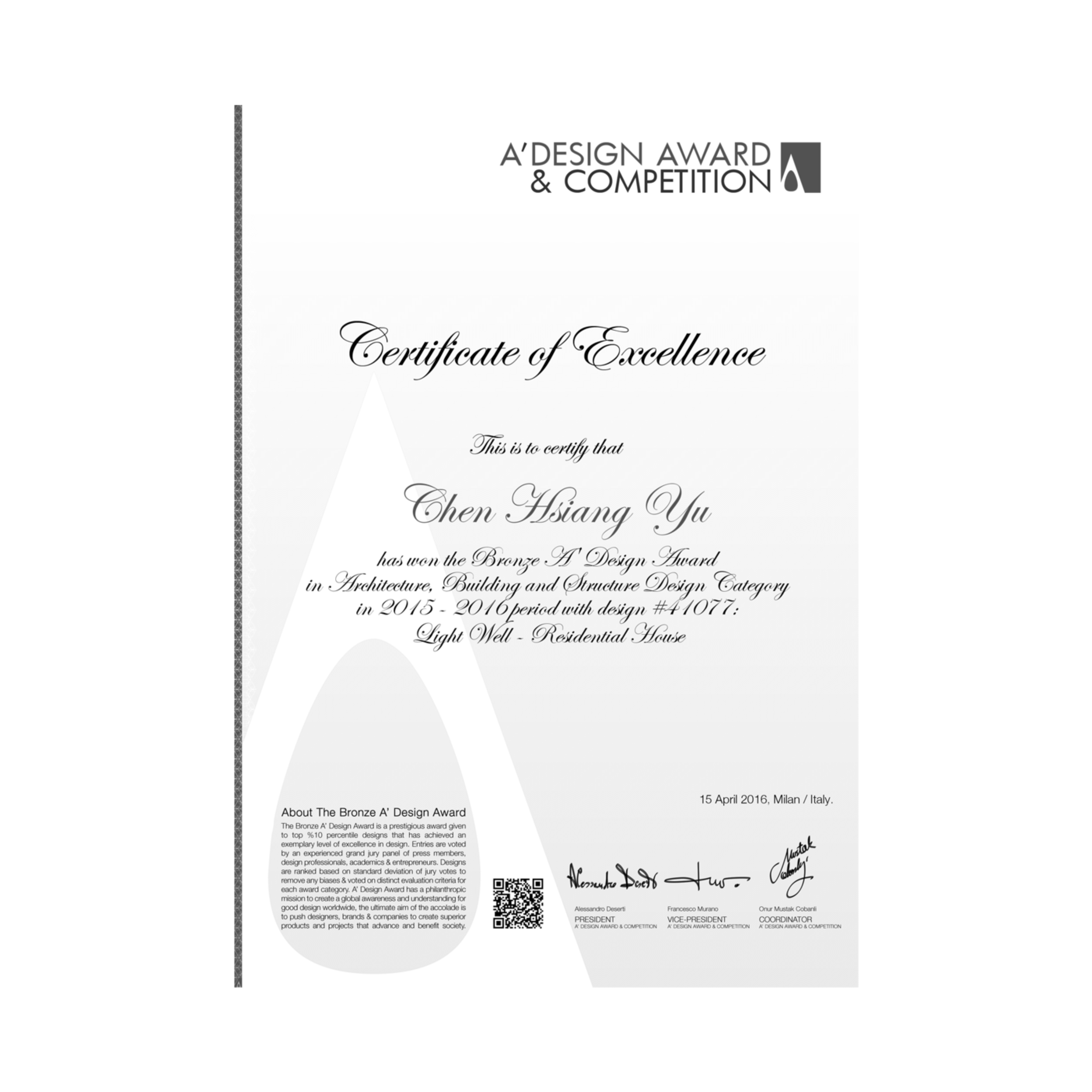 A Design Award
