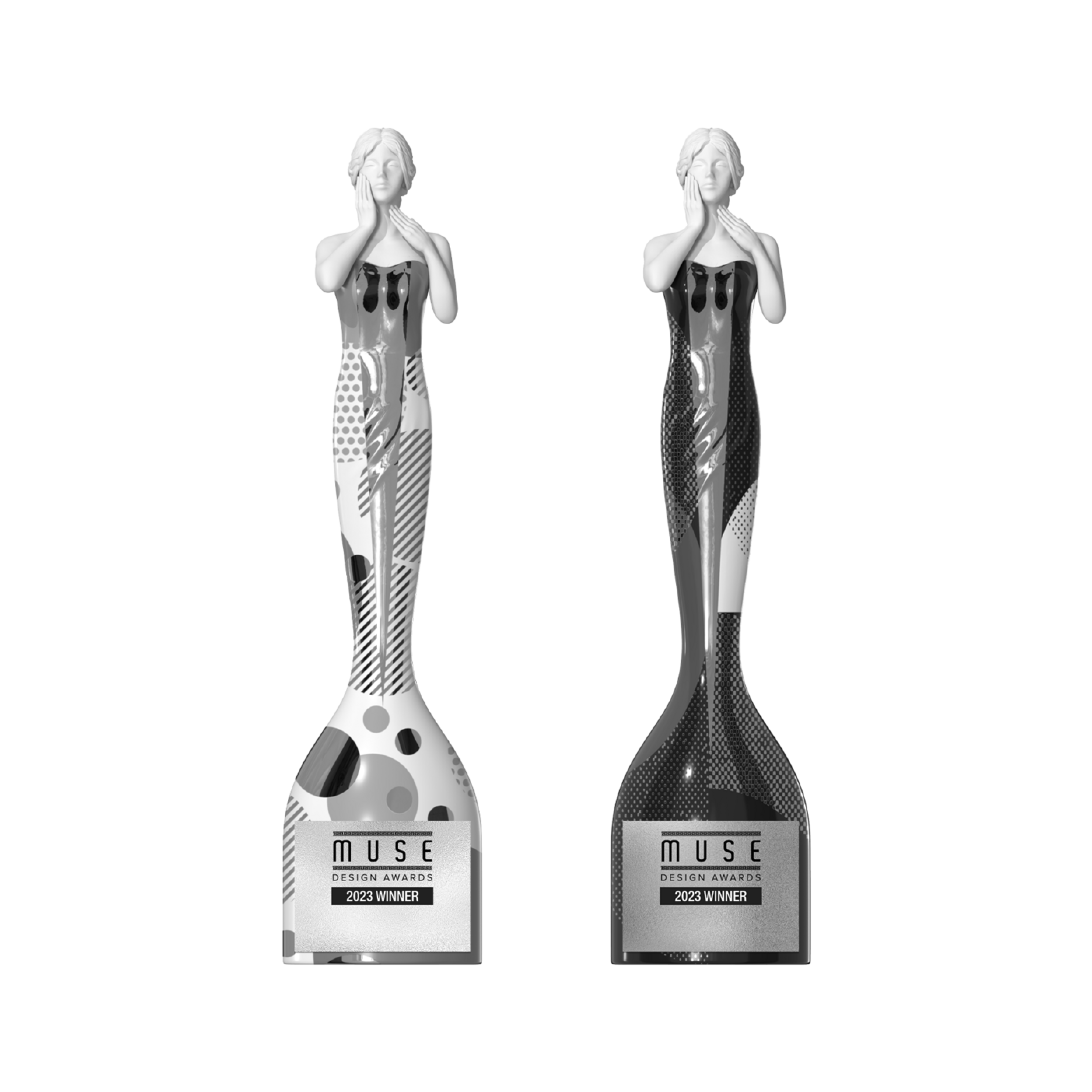 MUSE Statuette Silver,MUSE Statuette Gold